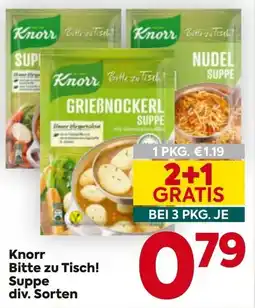 Billa Knorr Bitte zu Tisch! Suppe Angebot