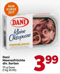 Billa Dani meeresfrüchte div. sorten Angebot