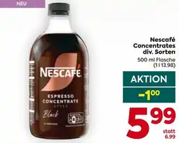 Billa Nescafé Concentrates Angebot
