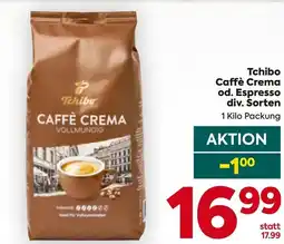 Billa Tchibo Caffè Crema od. Espresso Angebot