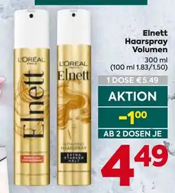Billa Elnett haarspray volumen Angebot