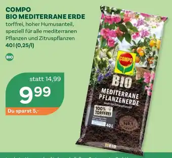 Compo bio mediterrane erde torffrei