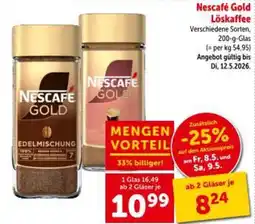 Interspar Nescafe Gold Löskaffee Angebot