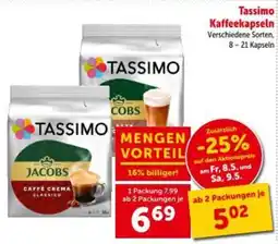 Interspar Tassimo Kaffeekapseln Angebot