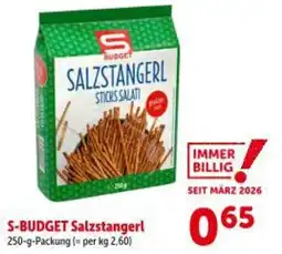 Interspar S-budget salzstangerl Angebot