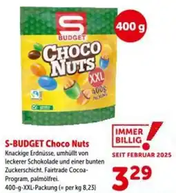 Interspar S-budget choco nuts Angebot