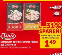 Interspar Extrawurst oder Extrawurst-Pikant aus Österreich Angebot