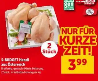 Interspar S-budget hendl aus österreich Angebot