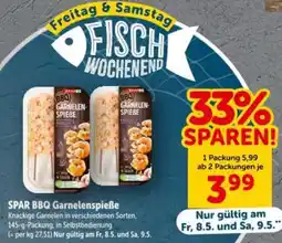 Interspar Spar bbq garnelenspieße Angebot