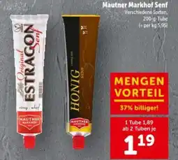 Interspar Mautner Markhof Senf Angebot