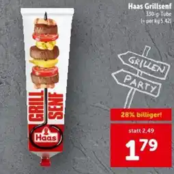 Interspar Haas Grillsenf Angebot