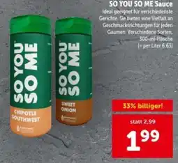 Interspar So you so me sauce Angebot