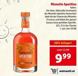 Interspar Mionetto Aperitivo Angebot