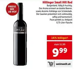 Interspar Hillinger small hill red Angebot