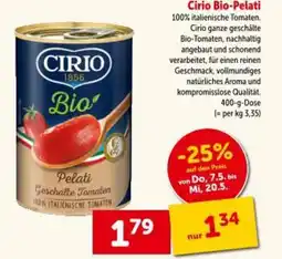 Interspar Cirio Bio-Pelati Angebot