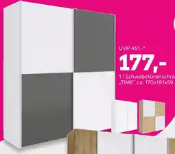 Mömax 1| schwebetürenschrank time Angebot
