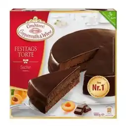 Billa Coppenrath & Wiese Festtagstorte Sacher Angebot