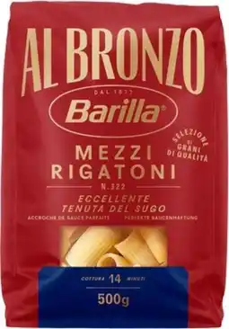 Billa Barilla Mezzi Rigatoni Al Bronzo Angebot