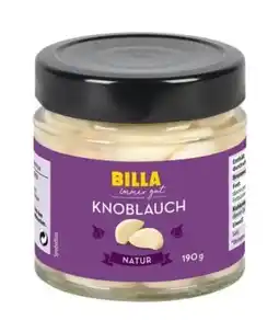 Billa Billa immer gut Knoblauch natur Angebot