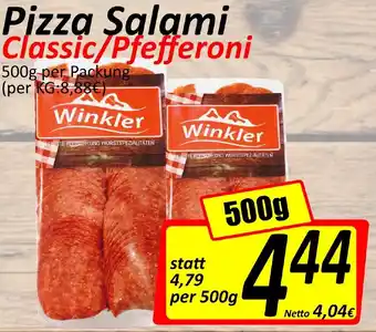 Wurstico Pizza Salami Classic/Pfefferoni Angebot