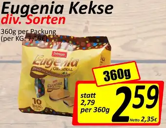 Wurstico Eugenia Kekse div. Sorten Angebot