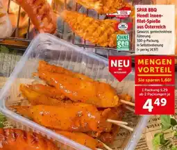 Interspar SPAR BBQ Hendl Innenfilet Spieße aus Österreich Angebot