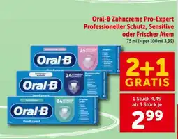 Interspar Oral-B Zahncreme Pro-Expert Angebot
