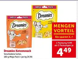 Interspar DREAMIES KATZENSNACK Angebot