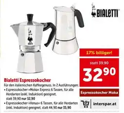 Interspar Espressokocher Moka Angebot