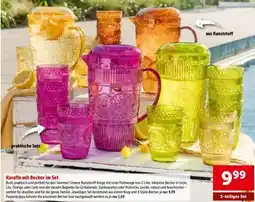 Interspar Karaffe mit Becher im Set Angebot