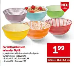 Interspar Schüssel 11,5 x 5,5 cm Angebot