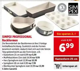 Interspar Kastenform 25 cm Angebot
