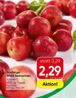 Spar SPAR Nektarinen Angebot