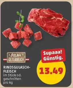 PENNY RINDSGULASCHFLEISCH Angebot