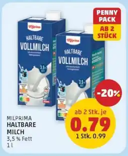 PENNY MILPRIMA HALTBARE MILCH Angebot
