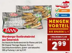Interspar Wernberger Rostbratwürstel Angebot