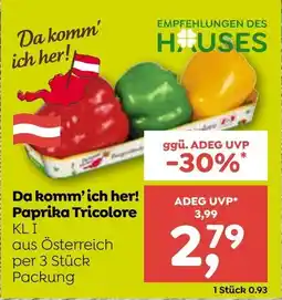 ADEG Da komm' ich her! Paprika Tricolore Angebot