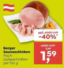ADEG Berger Saunaschinken Angebot