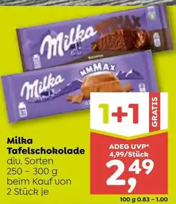 ADEG Milka Tafelschokolade Angebot