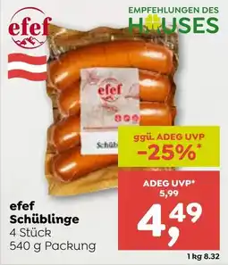 ADEG Efef schüblinge Angebot