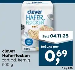 ADEG Clever Haferflocken zart od. kernig Angebot