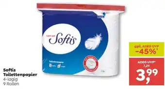 ADEG Softis Toilettenpapier Angebot