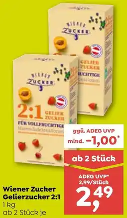 ADEG Wiener Zucker Gelierzucker 2:1 Angebot