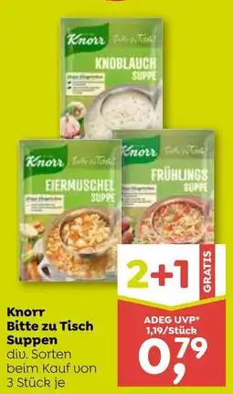 ADEG Knorr Bitte zu Tisch Suppen Angebot