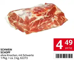 Transgourmet Schwein schopf Angebot