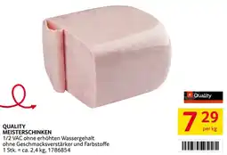 Transgourmet Quality meisterschinken Angebot