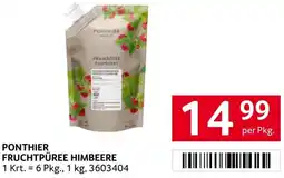Transgourmet Ponthier fruchtpüree himbeere Angebot