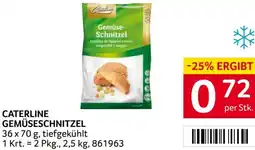Transgourmet Caterline gemüseschnitzel Angebot