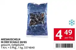 Transgourmet Miesmuscheln in der schale 50/65 Angebot