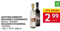 Transgourmet Mautner markhof balsamico condimento Angebot